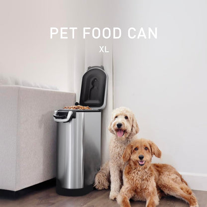 simplehuman 35L Airtight Pet Food Storage Container | Stainless