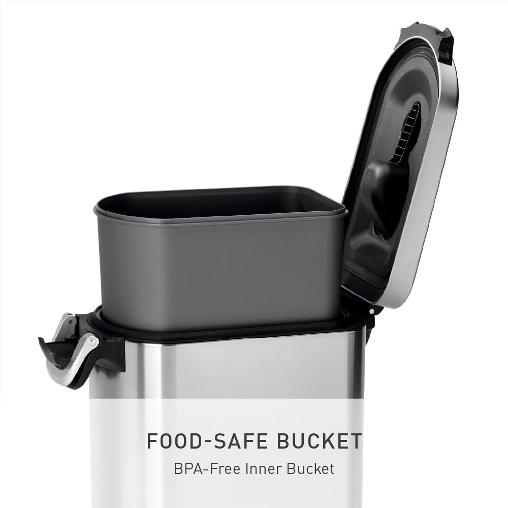 simplehuman 35L Airtight Pet Food Storage Container | Stainless