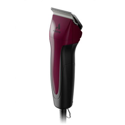 Andis Excel 5-Speed Detachable Blade Dog Clipper Kit – Burgundy