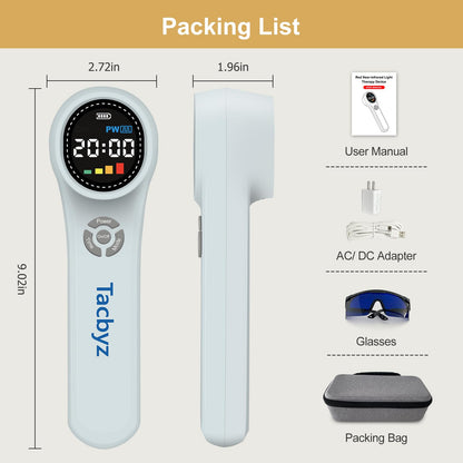 Tacbyz Cold Laser Therapy Device for Dogs Cats & Horses | Handheld