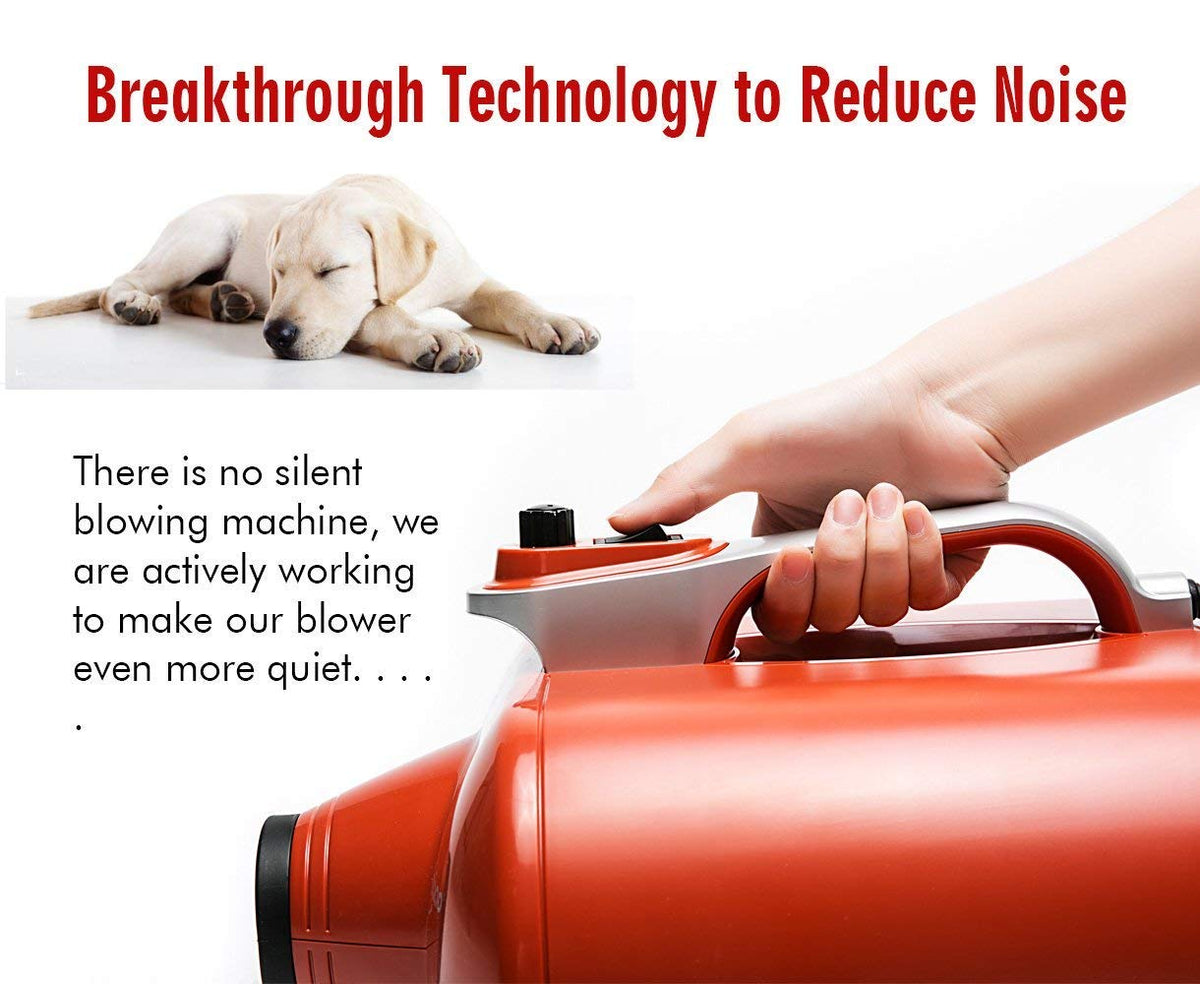 Shernbao 6.0HP High-Velocity Dog Grooming Force Dryer | Blower
