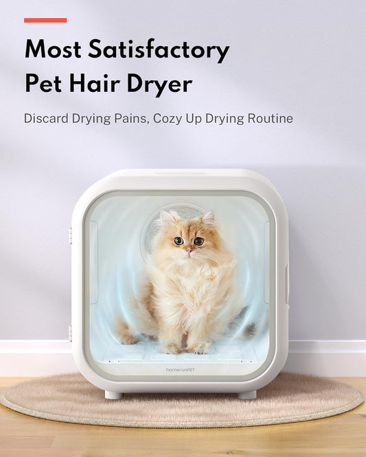 HomeRunPet Drybo Plus Automatic Pet Dryer for Cats & Small Dogs