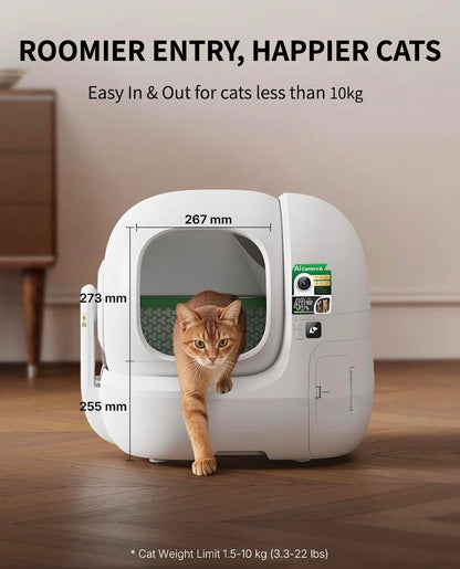 PETKIT PUROBOT MAX PRO 2 Self-Cleaning Litter Box with AI Camera