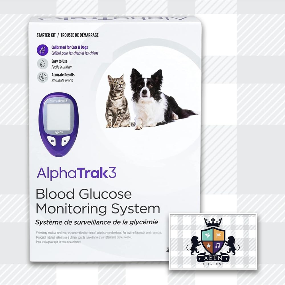 AlphaTRAK 3 Blood Glucose Monitoring Kit for Dogs & Cats
