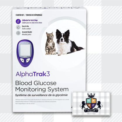 AlphaTRAK 3 Blood Glucose Monitoring Kit for Dogs & Cats