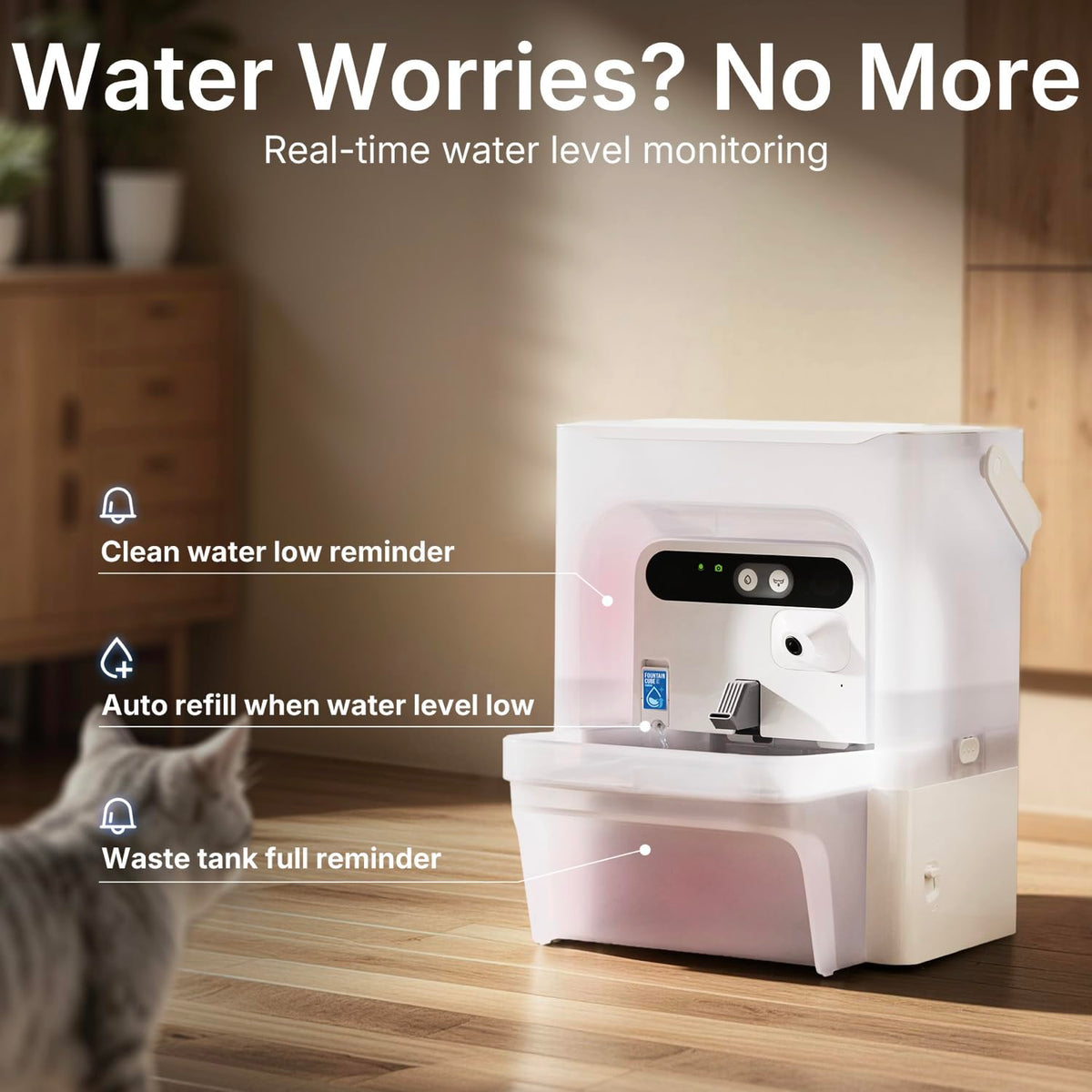PETKIT EVERSWEET ULTRA 5L Cat Water Fountain with AI Camera