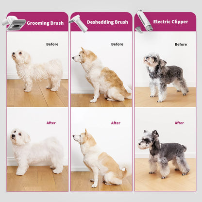 PETKIT 5-in-1 Dog Grooming Vacuum Kit for Dogs & Cats