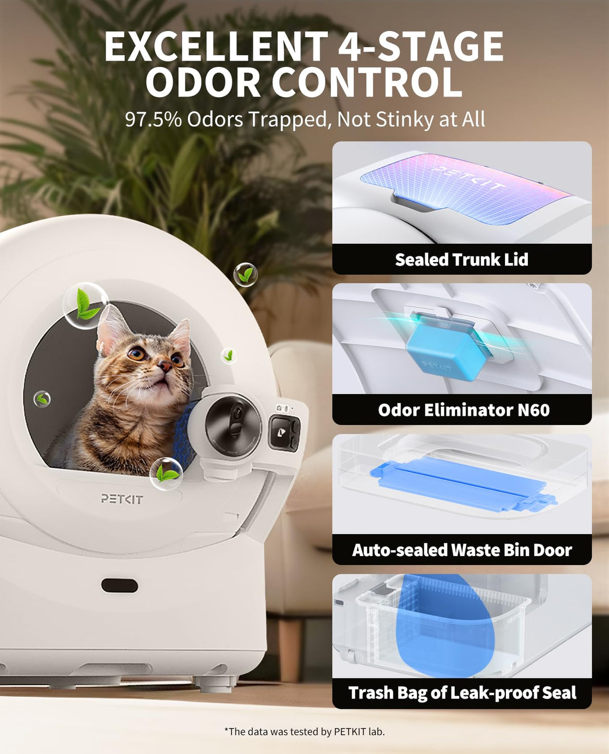 PETKIT PUROBOT ULTRA Self-Cleaning Litter Box with AI Camera