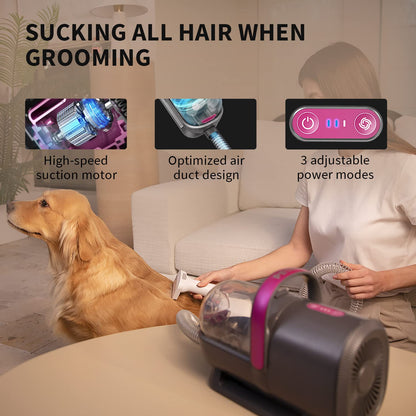 PETKIT 5-in-1 Dog Grooming Vacuum Kit for Dogs & Cats
