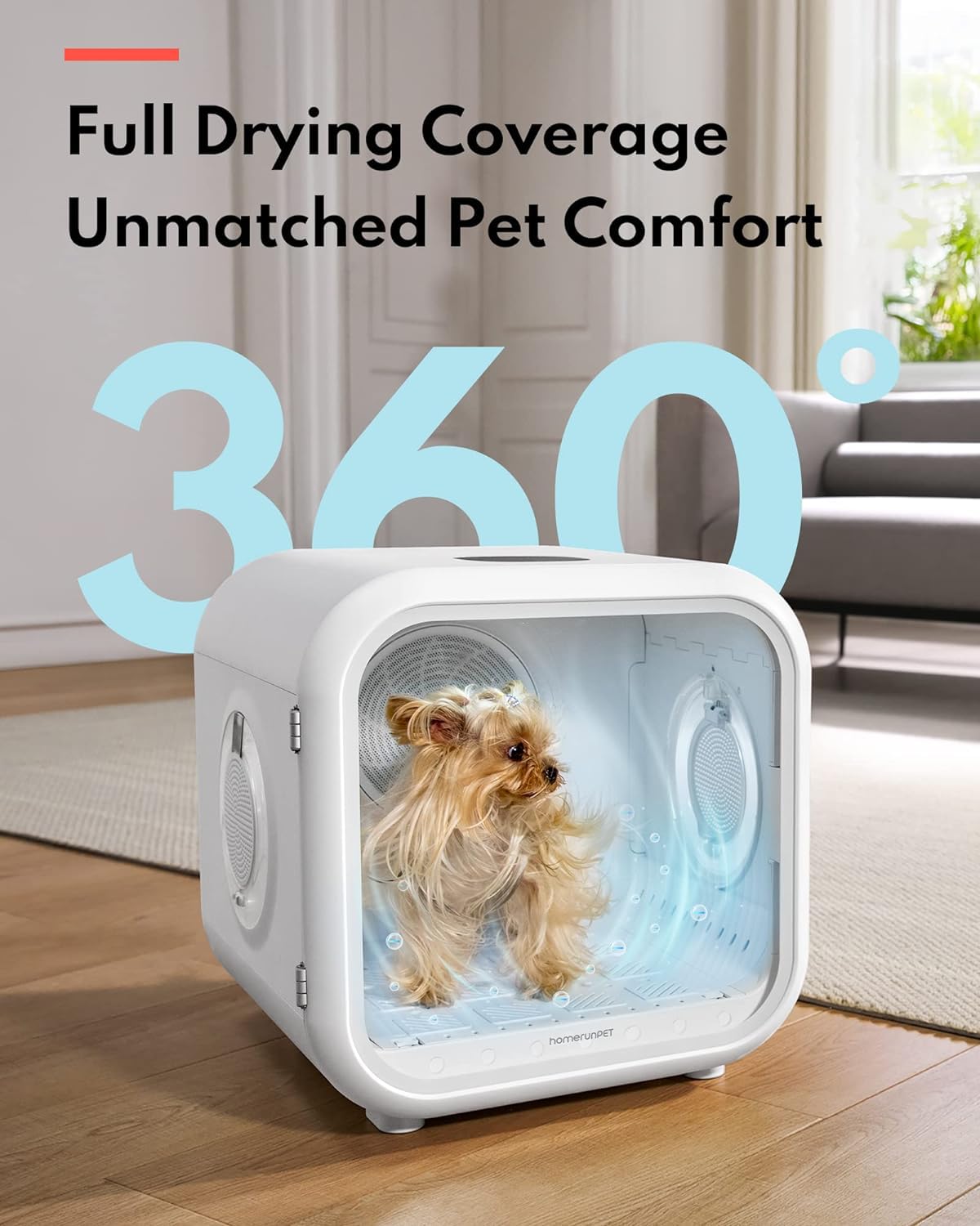 HomeRunPet Drybo Plus Automatic Pet Dryer for Cats & Small Dogs