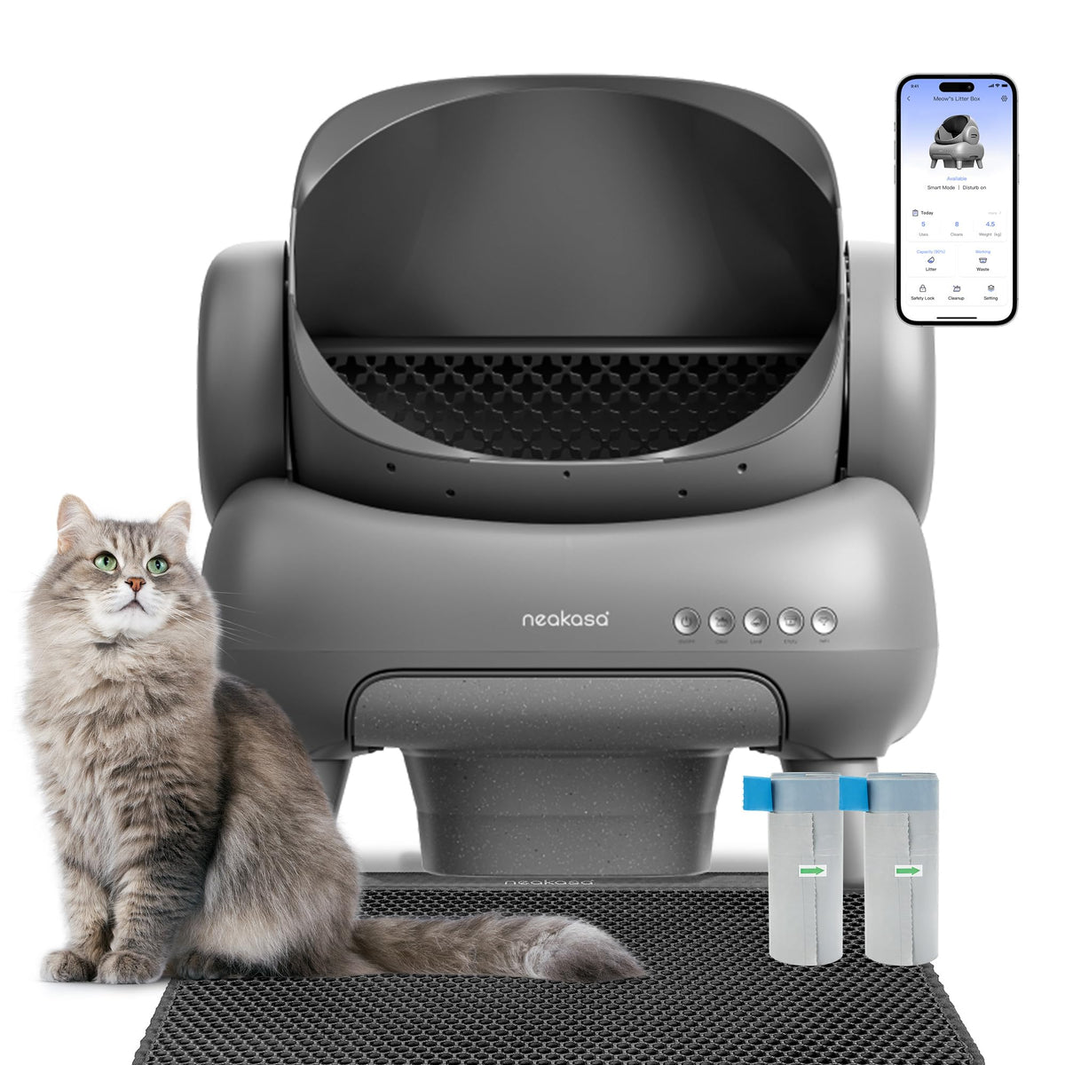 Neakasa M1 Plus Self-Cleaning Cat Litter Box – App Control