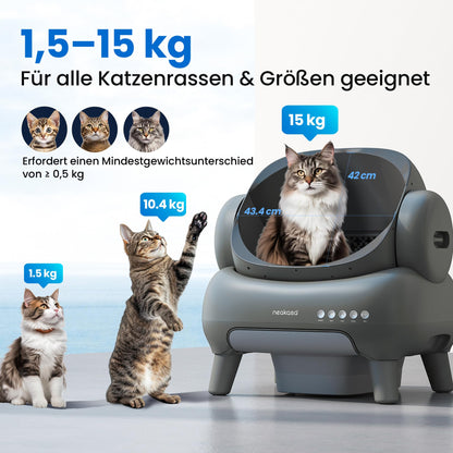 Neakasa M1 Plus Self-Cleaning Cat Litter Box – App Control