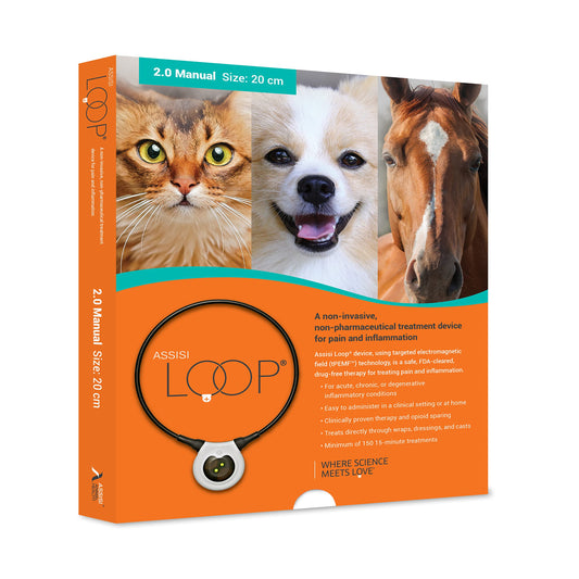 Assisi Loop 2.0 tPEMF Therapy Device for Dogs, Cats & Horses
