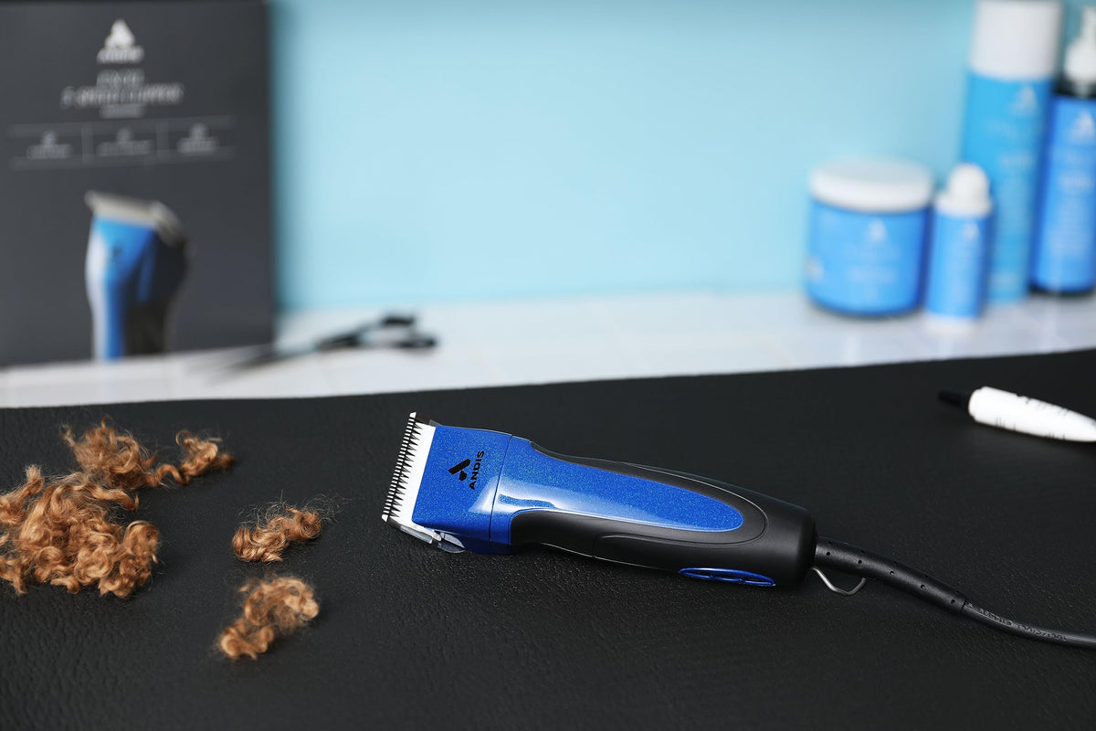 Andis Excel Pro-Animal 5-Speed Detachable Blade Clipper – Blue
